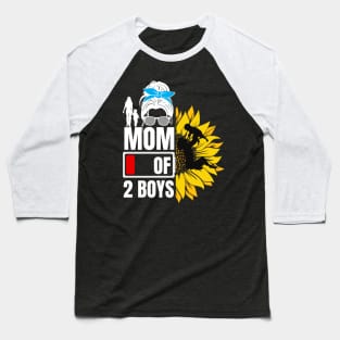 Super Mom of Boys- Powered by Love and Energy Baseball T-Shirt